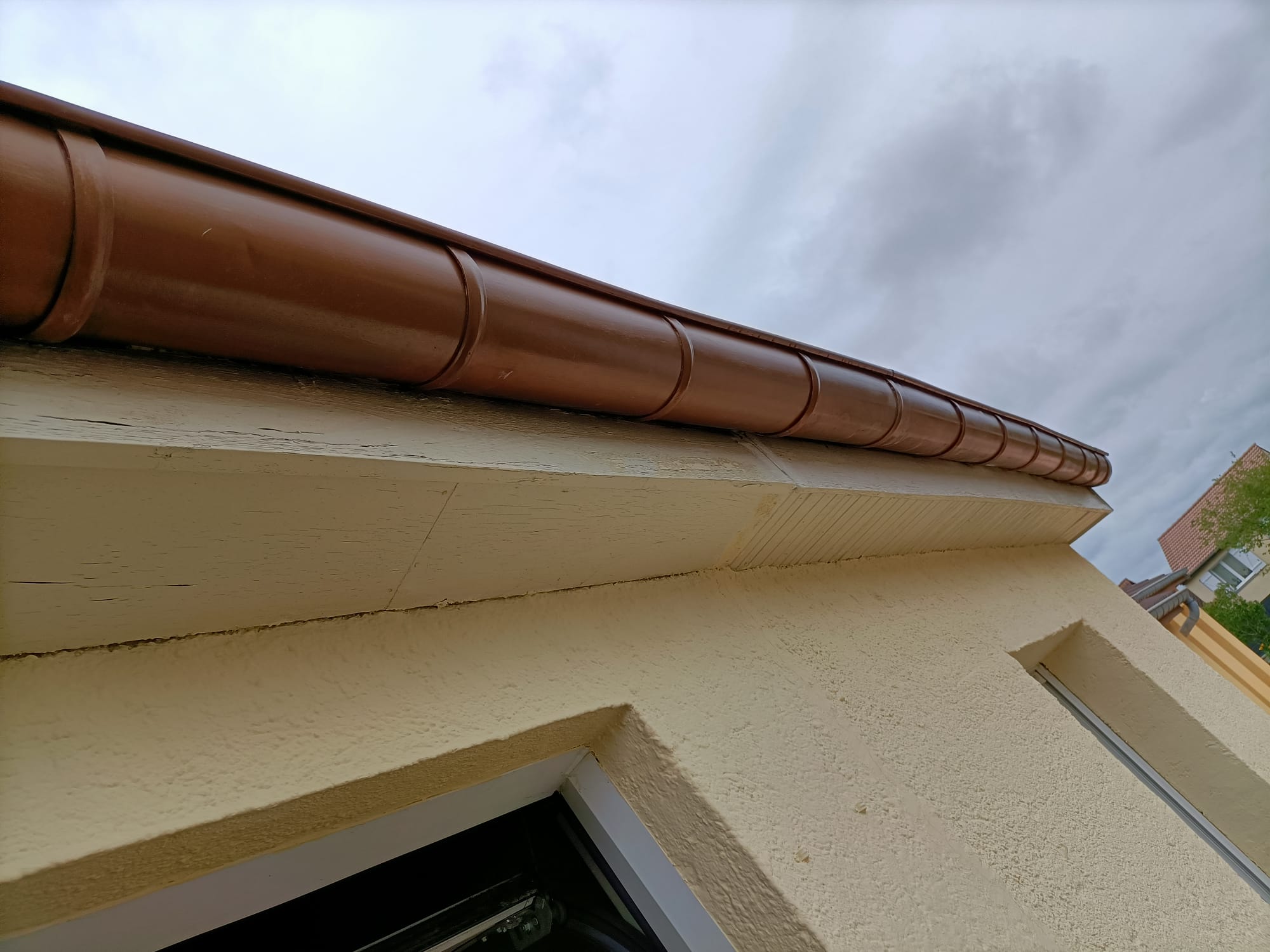 Gouttières pvc